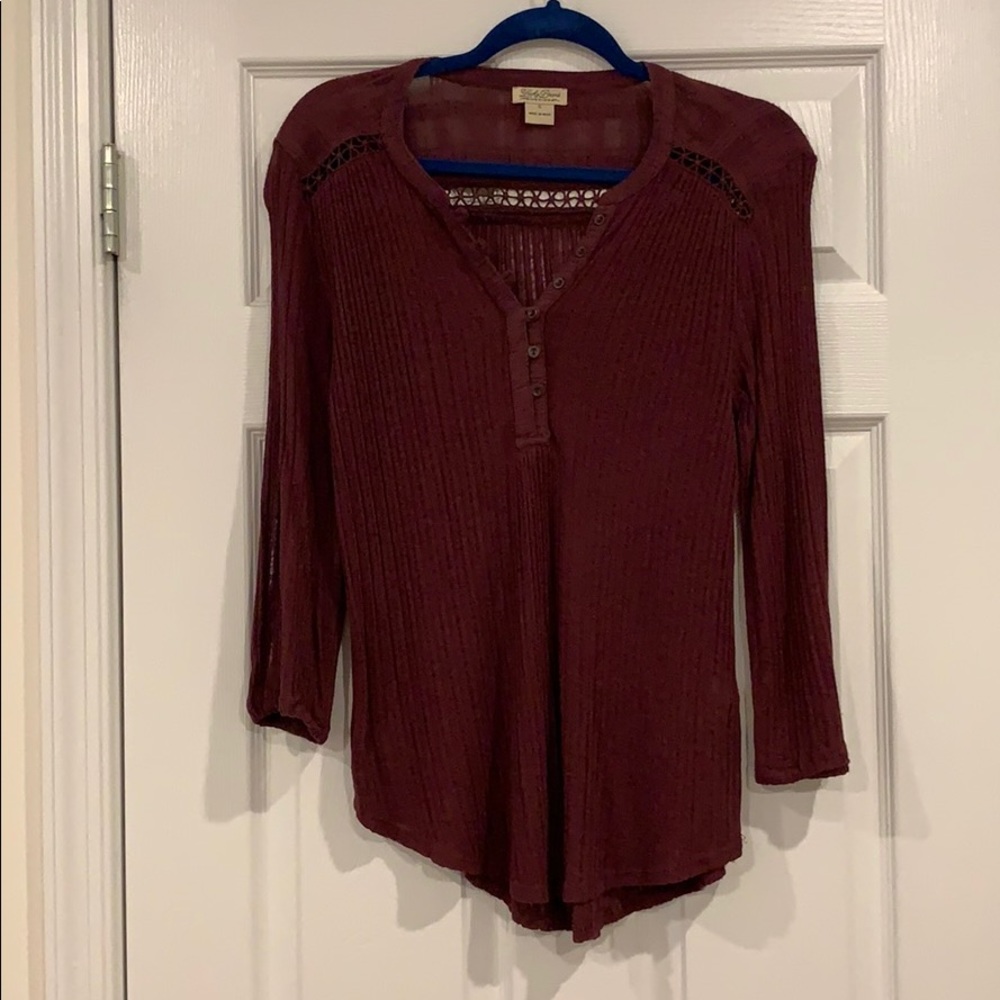 Plum soft lucky brand small tunic